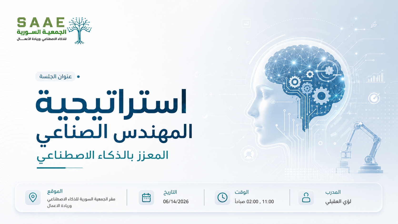 استراتيجية المهندس الصناعي المعزز بالذكاء الاصطناعي